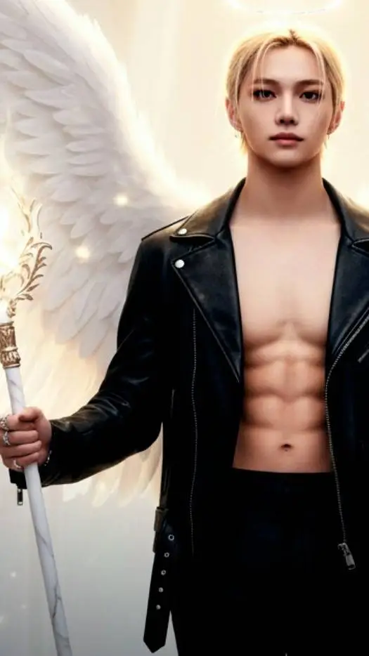 ai character: Felix Angel Prince background