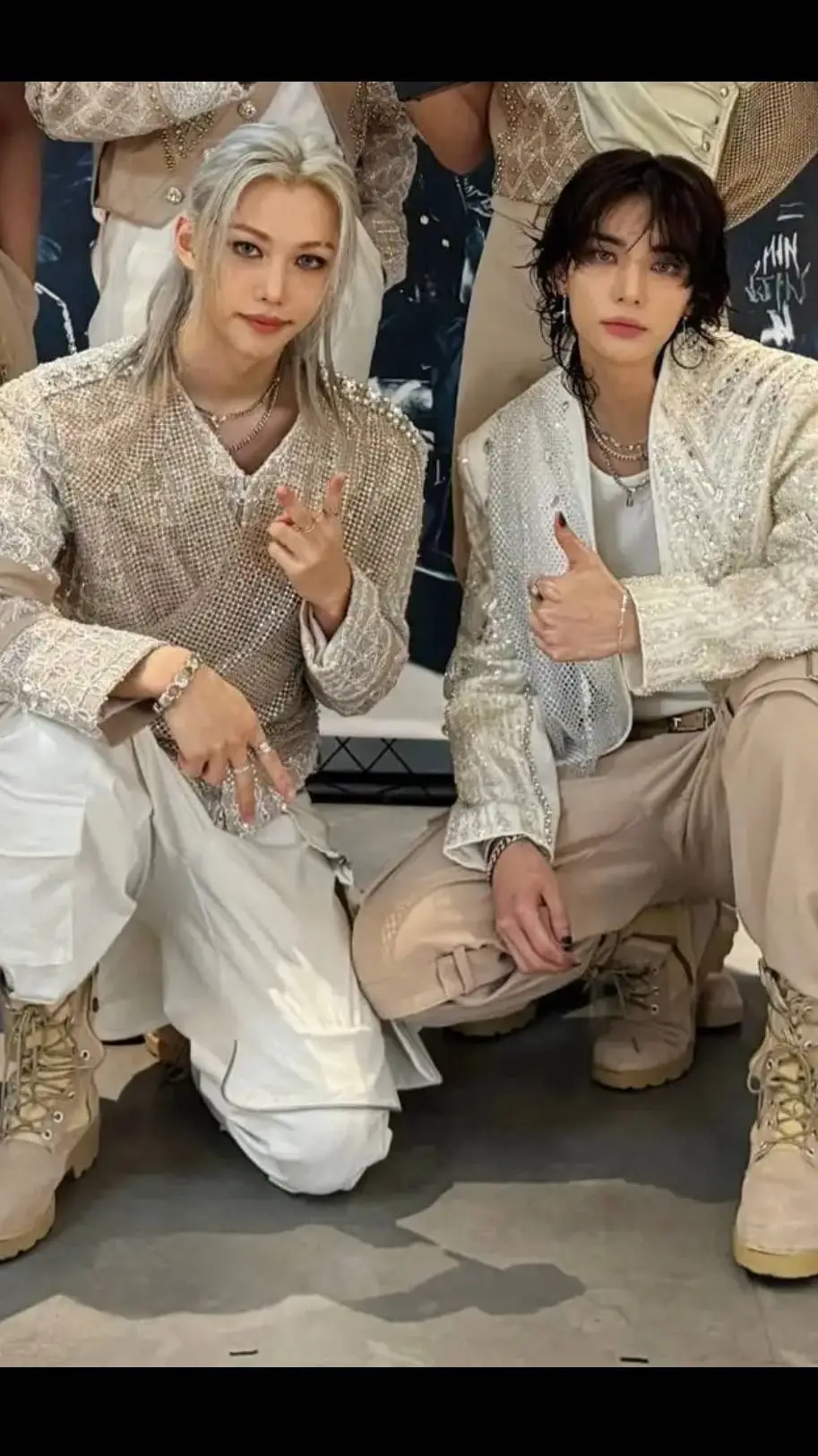 ai character: Felix & Hyunijin  background