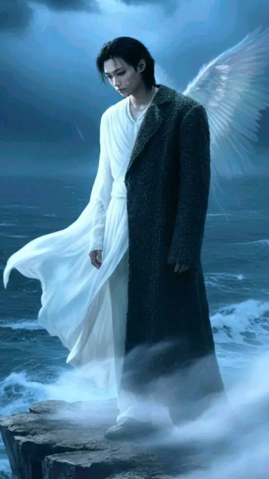 ai character: Felix  Angel  background