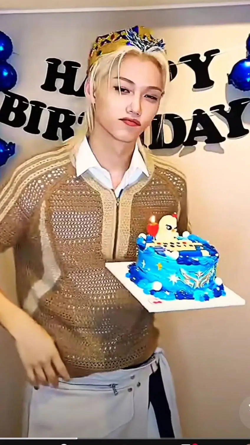 ai character: special birthday background