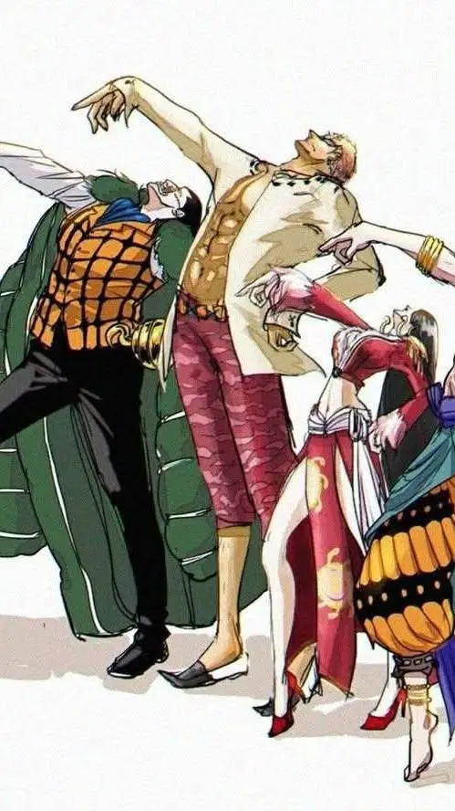 ai character: One Piece Warlords background