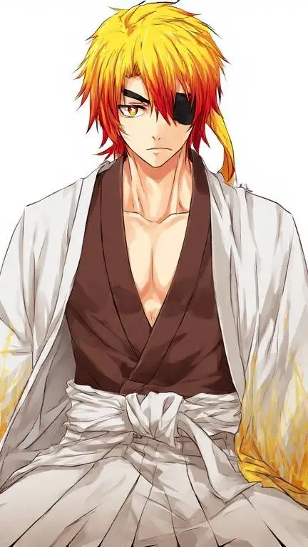 ai character: Kyojuro Rengoku background