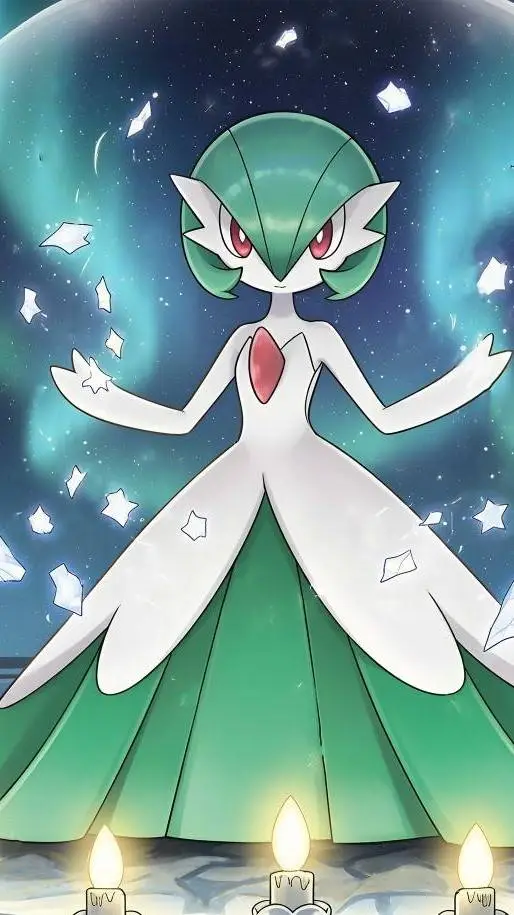 ai character: Gardevoir Pokemon background