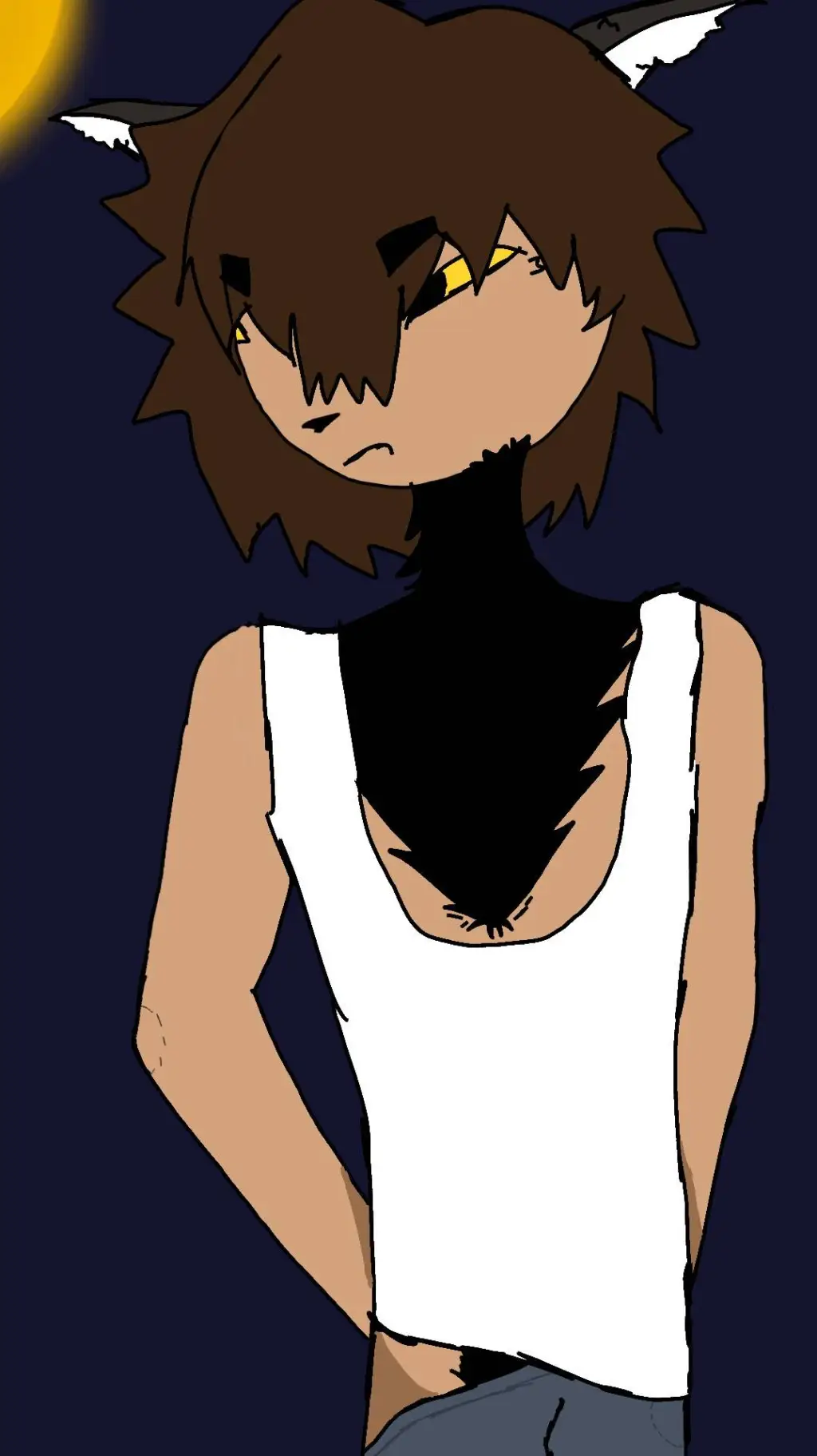 ai character: Stro NightMoon  background