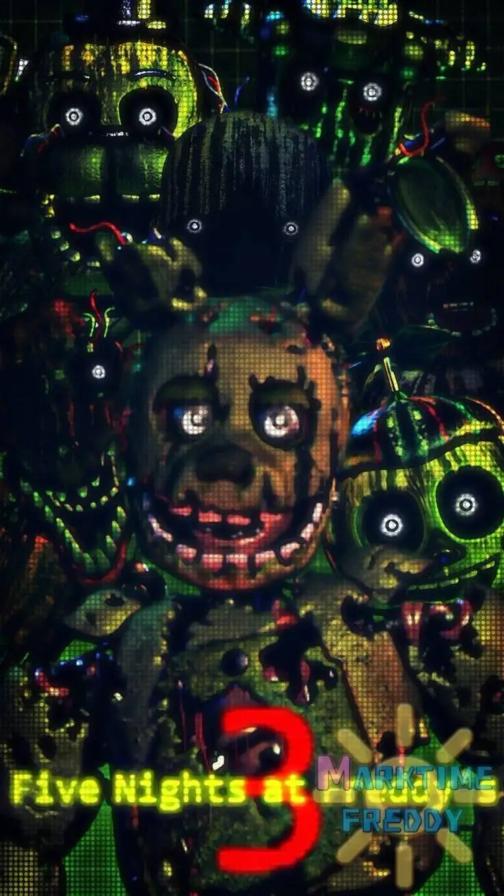 ai character: FNAF 3 background