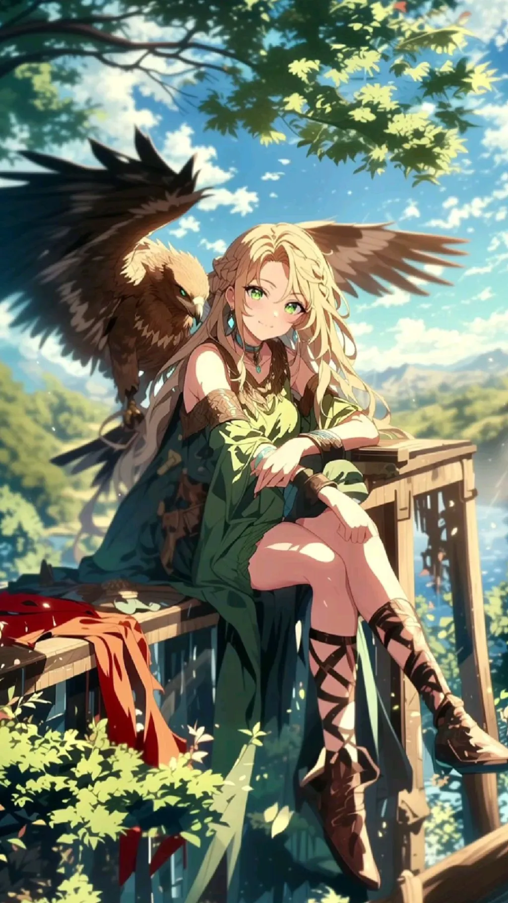ai character: Liora background