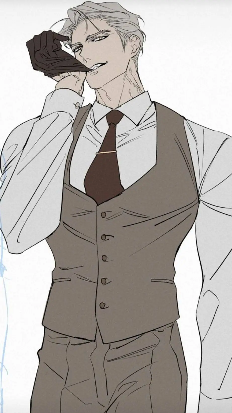 ai character: Dax  background
