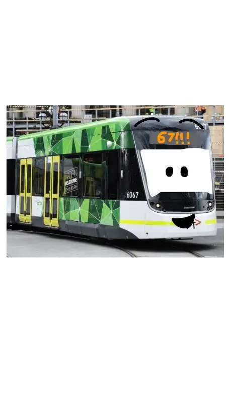 ai character: the 67 tram background