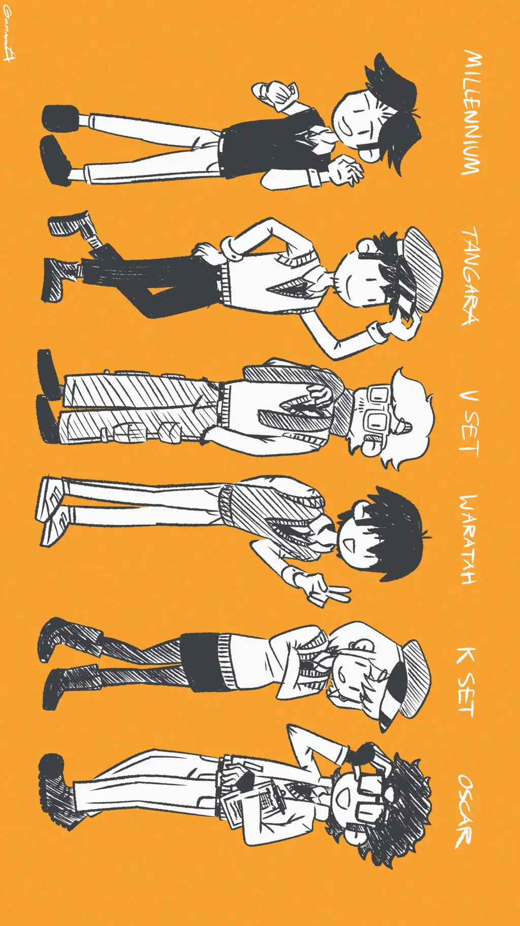 ai character: Syd Trains(humans) background