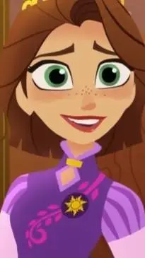 ai character: Rapunzel  background