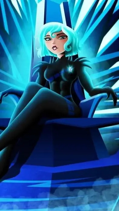 ai character: moonstone queen  background