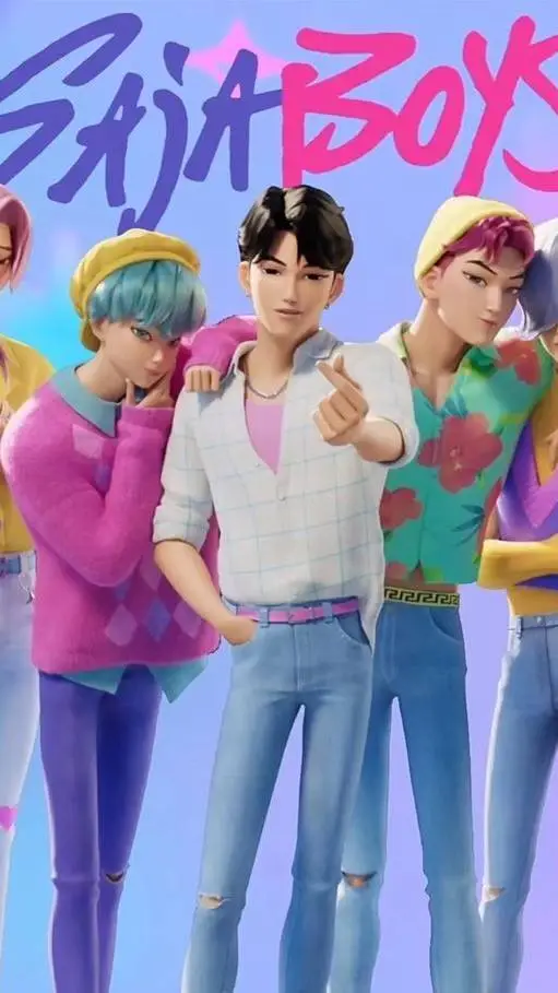 ai character: saja boys  background