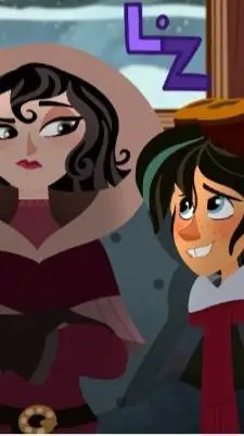 ai character: a snow day tts background