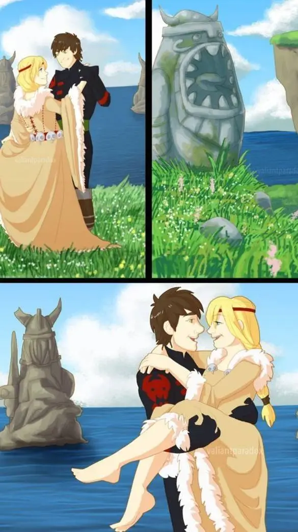 ai character: hiccup  background