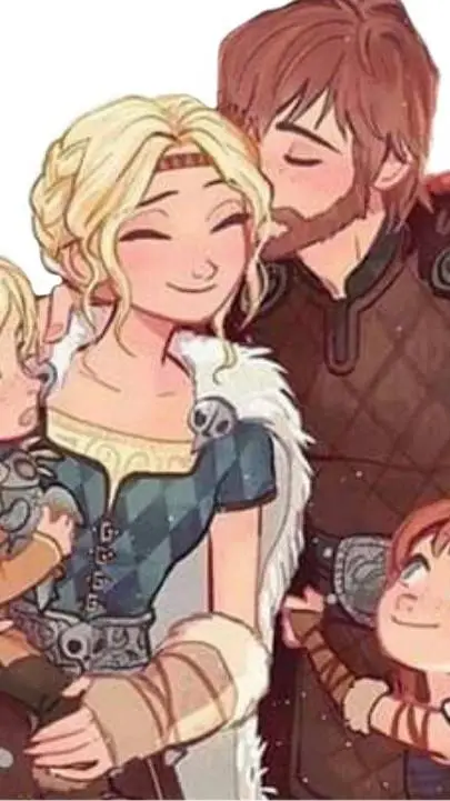 ai character: astrid  background