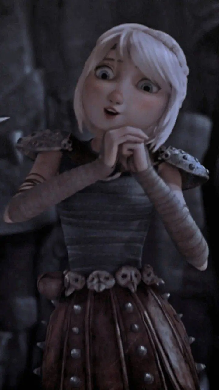 ai character: astrid  background