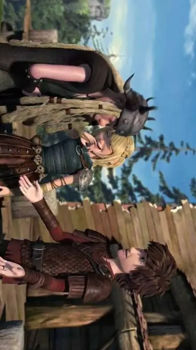 ai character: hiccup  background