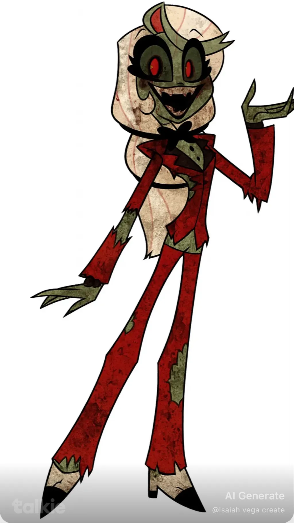 ai character: HH zombies background