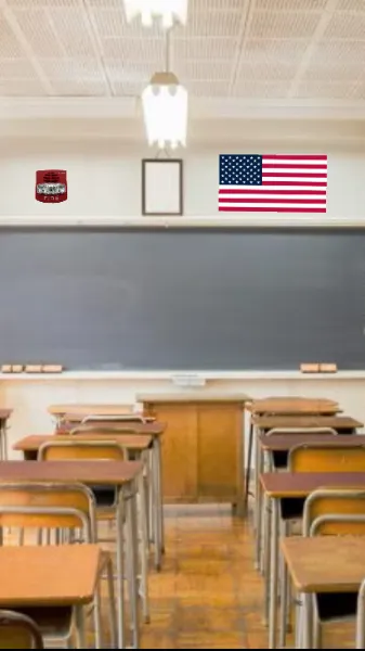 ai character: Classroom  background