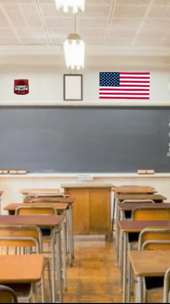 ai character: Classroom background