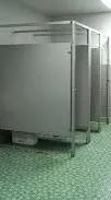 ai character: Boys bathroom background