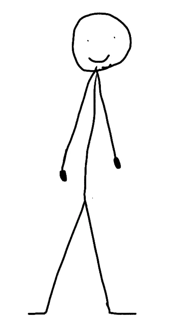 ai character: Scribbles background