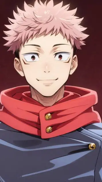 ai character: yuji itadori background