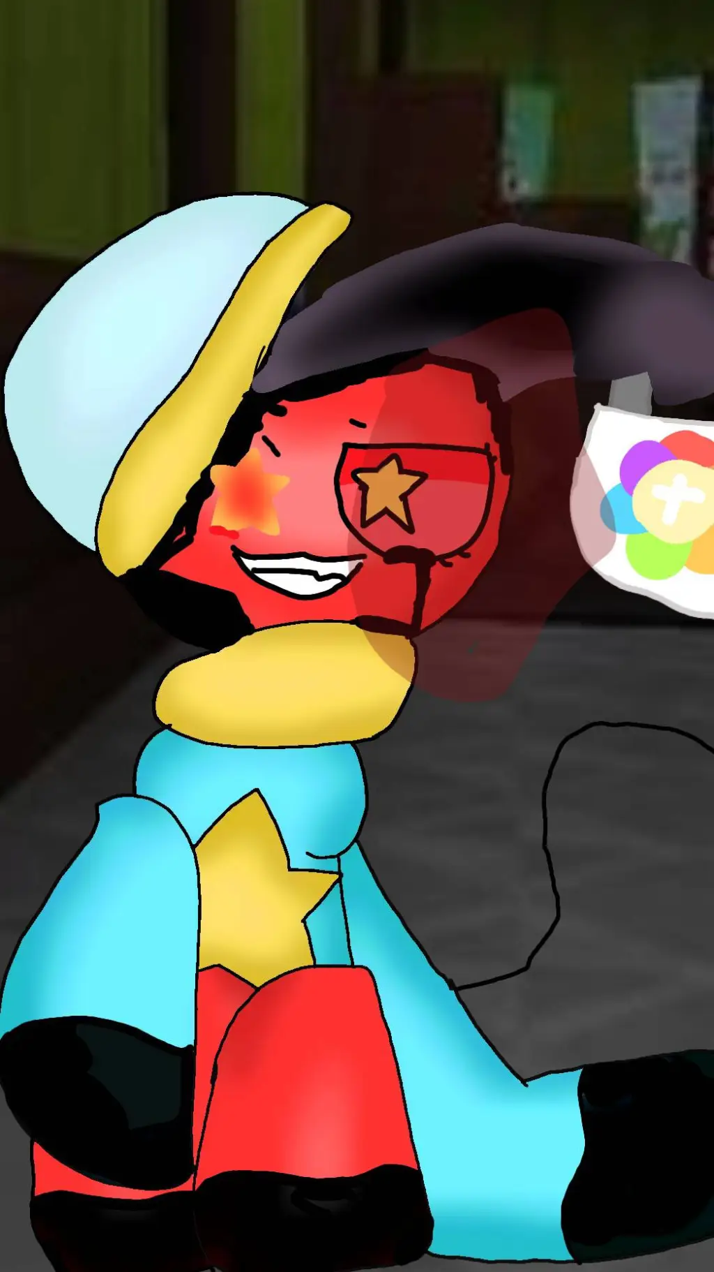 ai character: Twisted gigi background