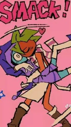 ai character: MOONBERRY!!  background