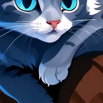 chat with ai character: Bluefur,Snowfur