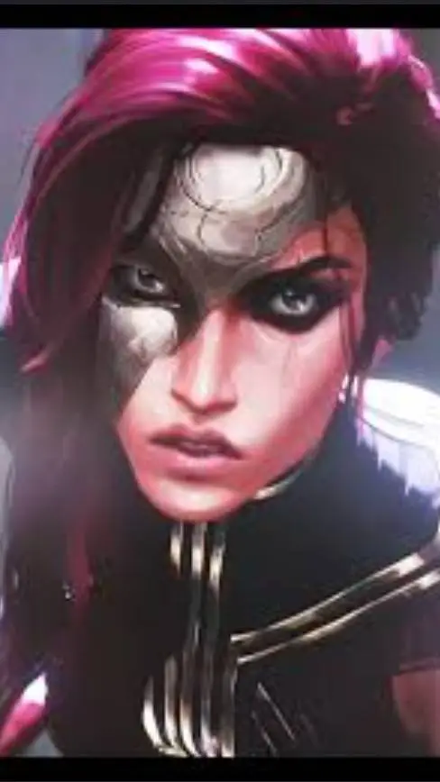 ai character: Katarina  background