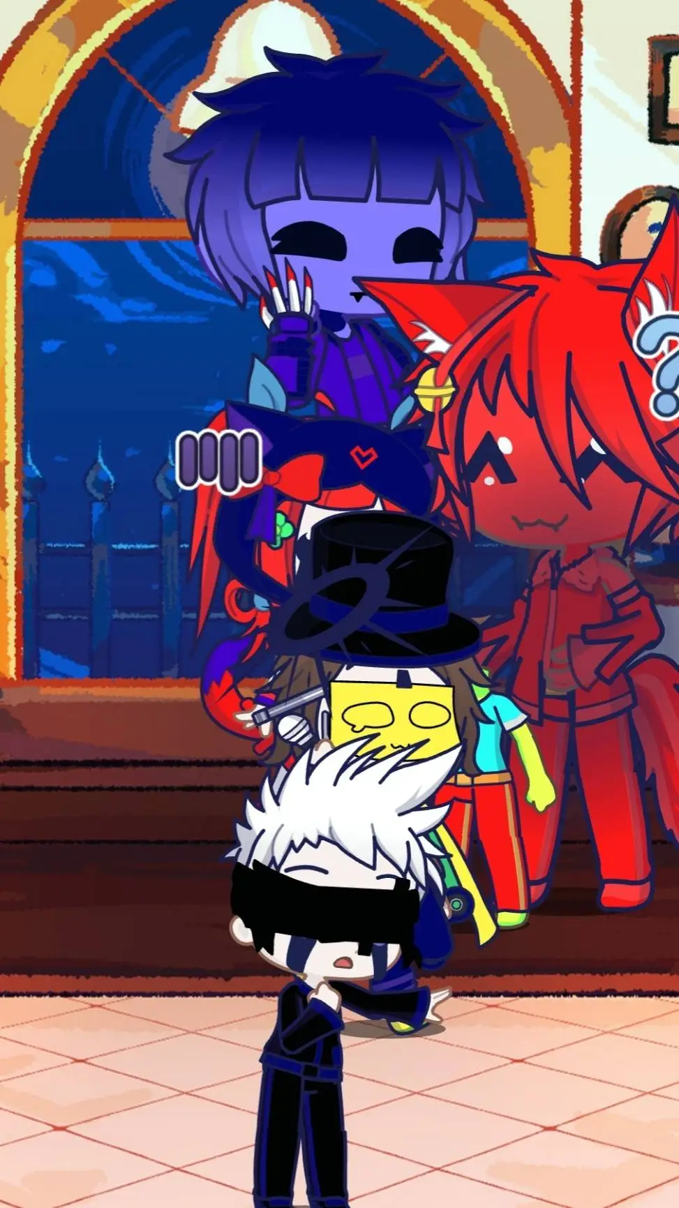 ai character: gang and hunger background