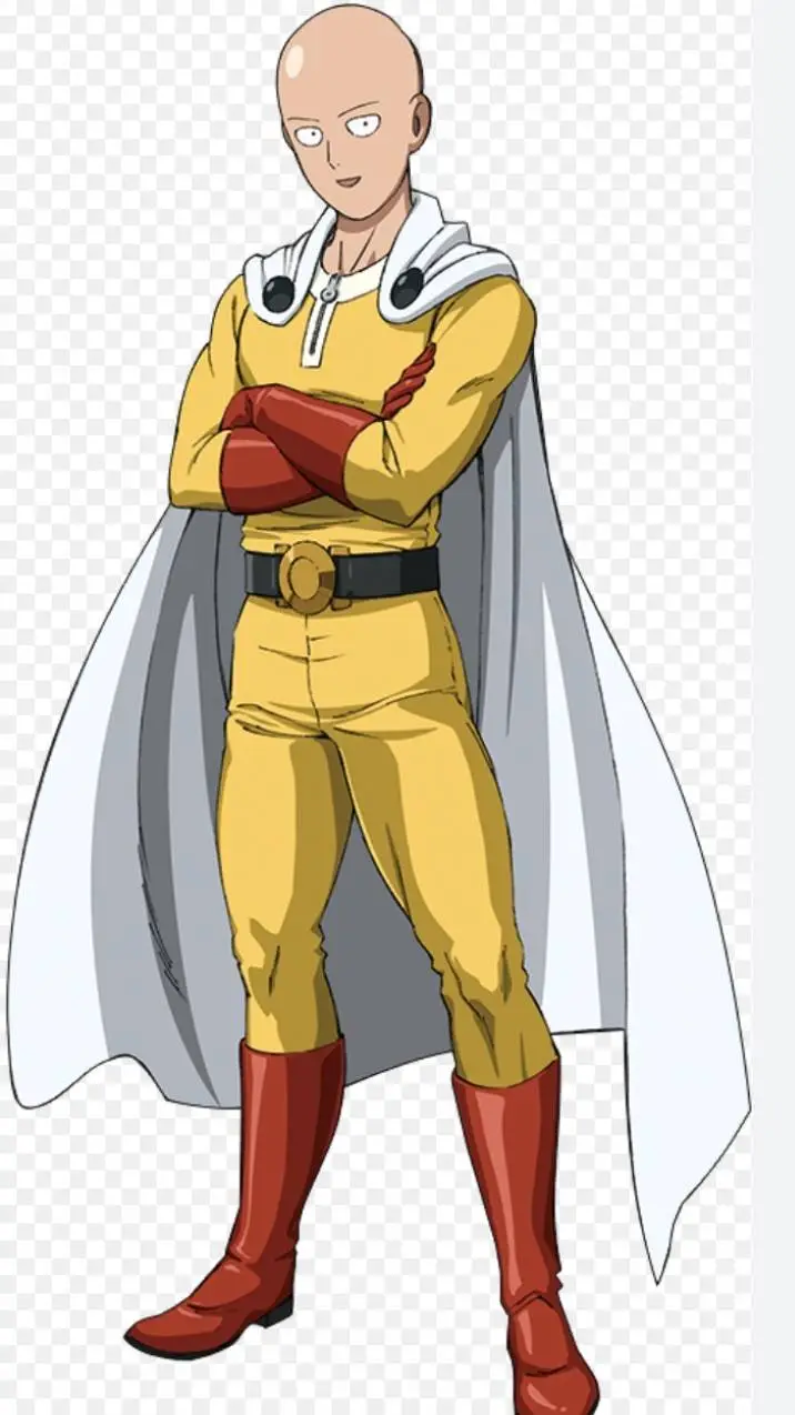 ai character: saitama background
