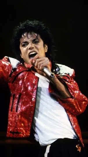 ai character: Michael Jackson  background