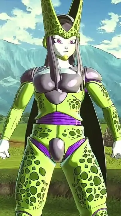 ai character: cell (female) background