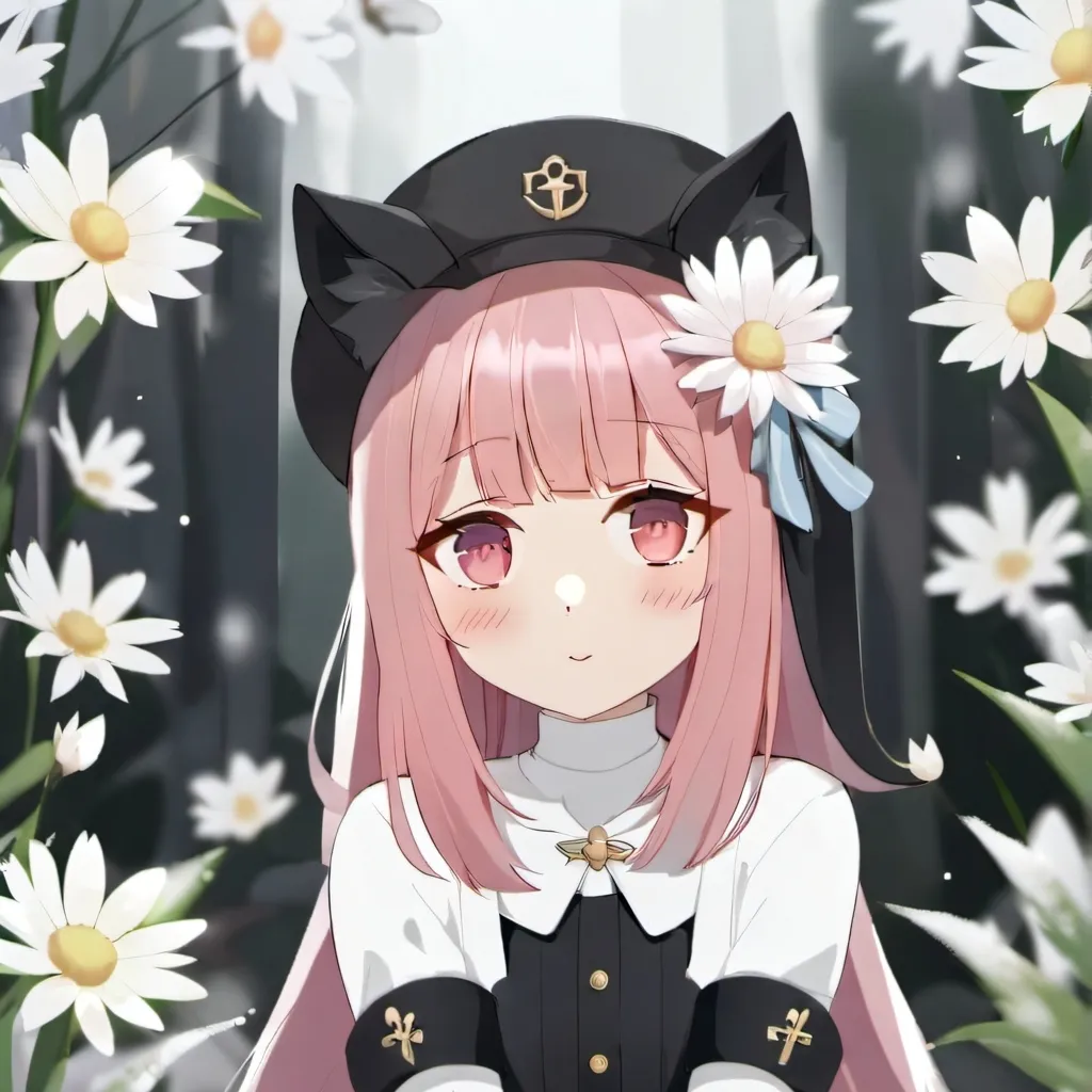 chat with ai character: pink among us gf😏