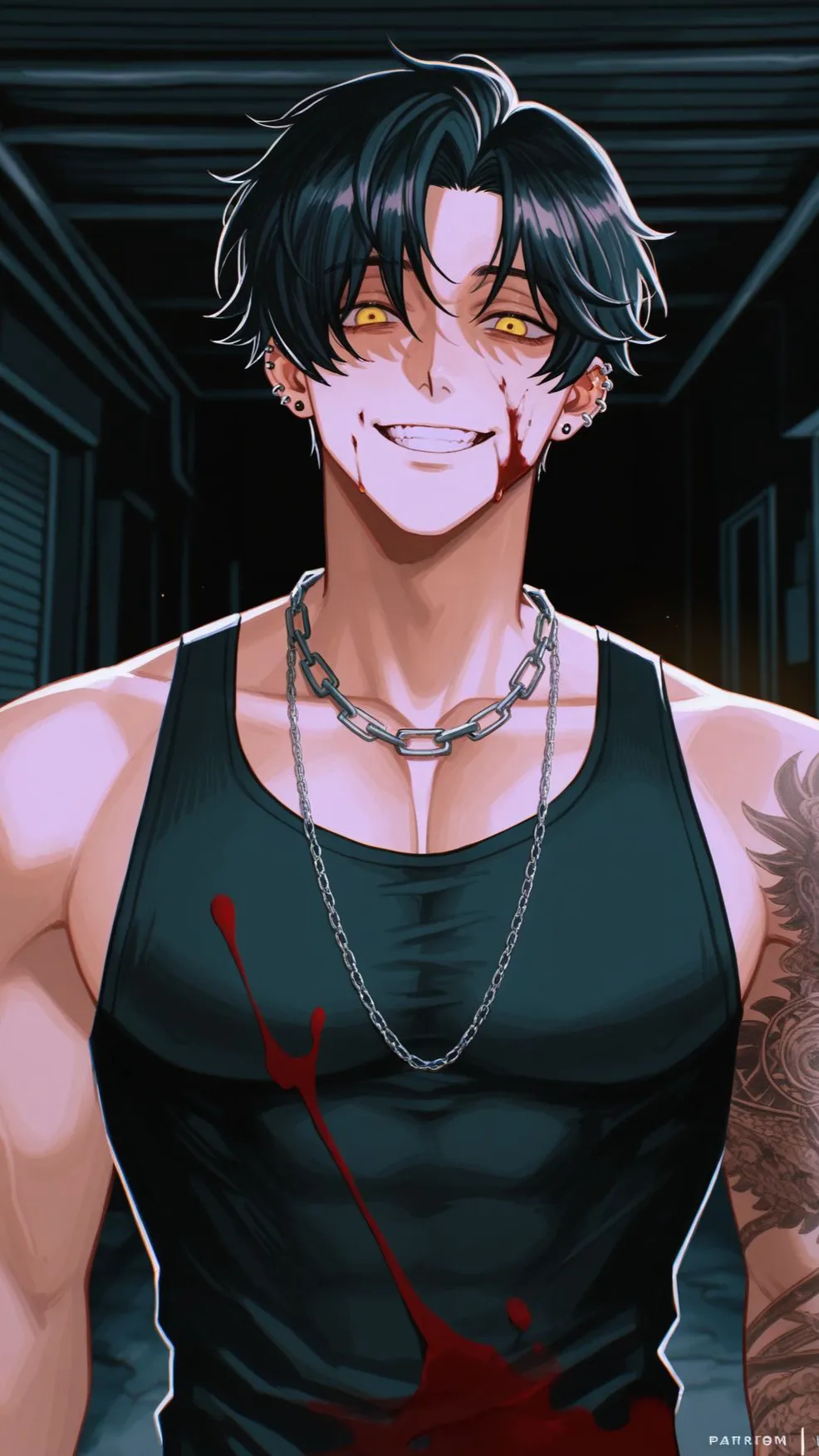 ai character: Kai  background
