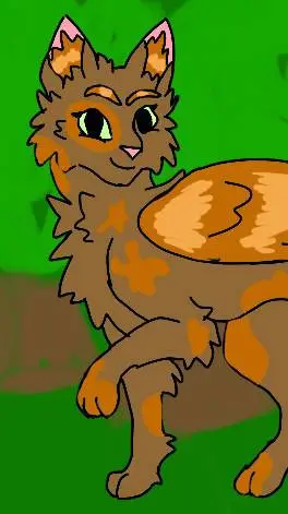 ai character: Silphra Emberglow background