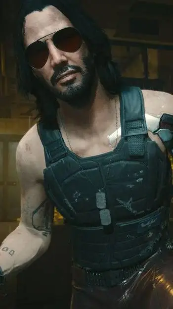 ai character: cyberpunk 2077 background