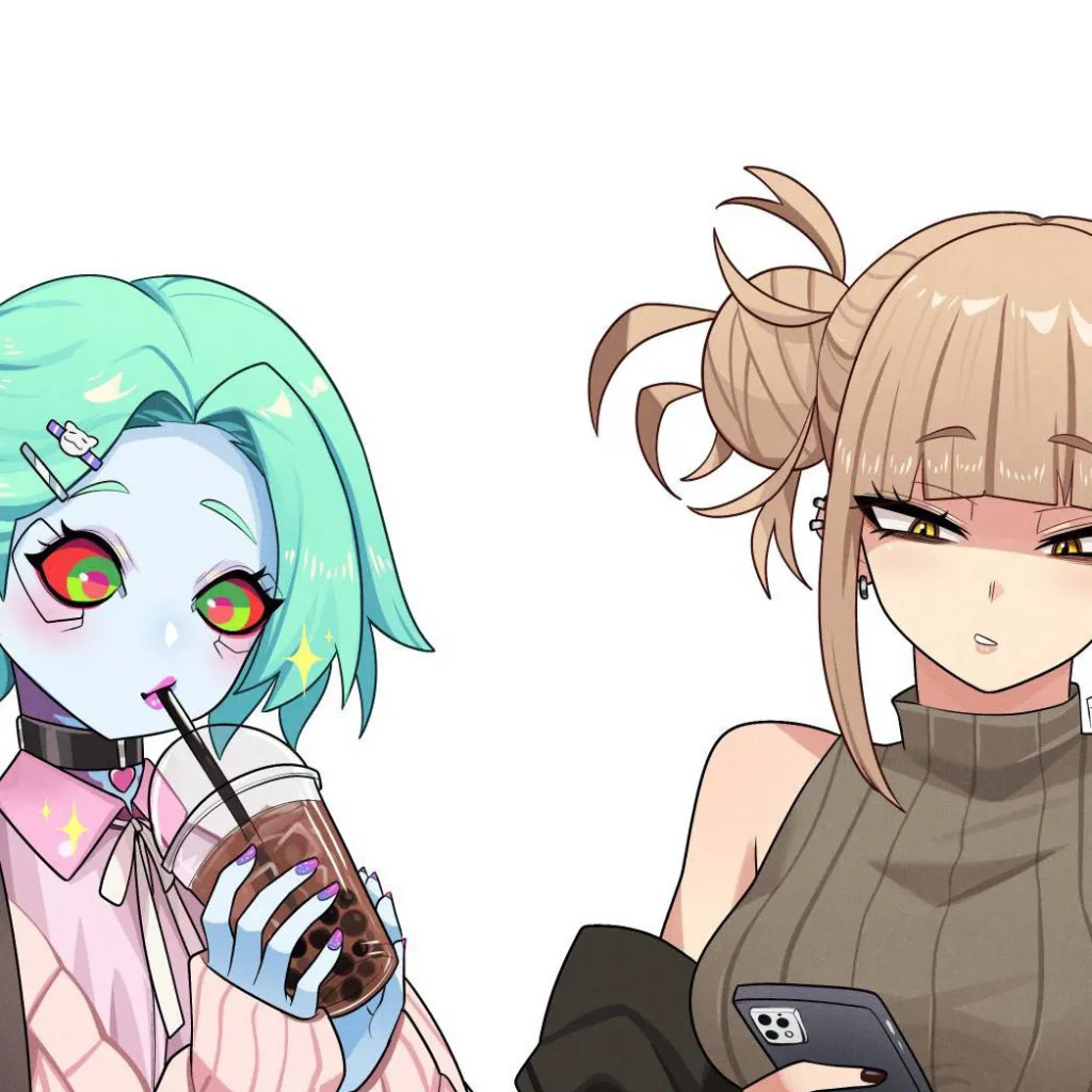 chat with ai character: cyberpunk X mha