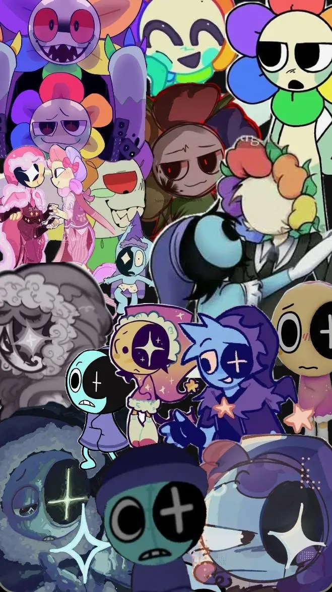 ai character: moonflower background