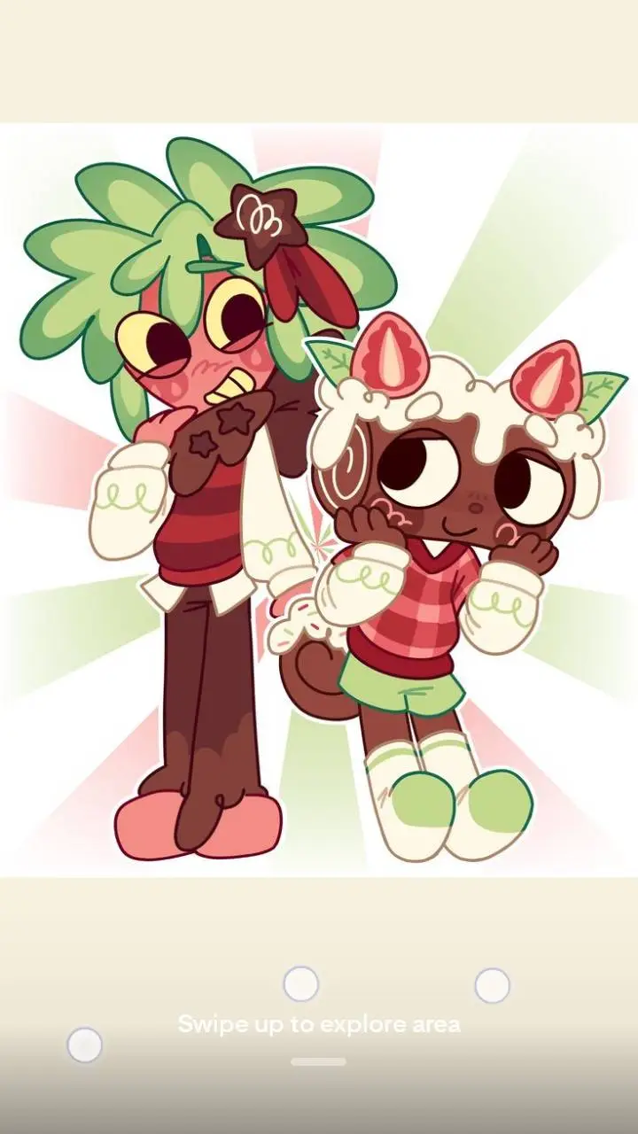 ai character: sprout and cosmo background