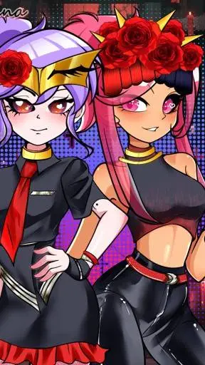 ai character: girls background