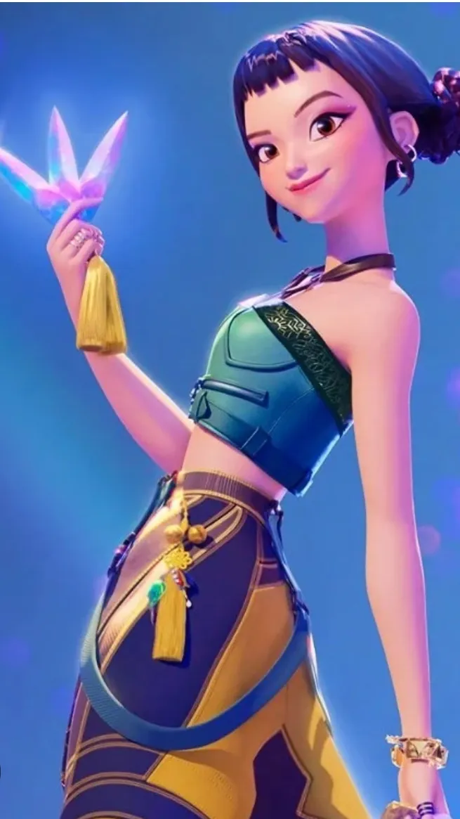 ai character: Zoey background