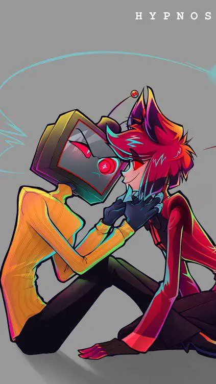 ai character: past radiostatic  background