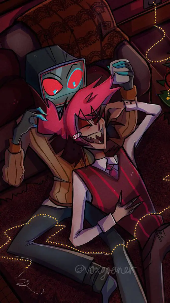 ai character: Christmas radiosta background