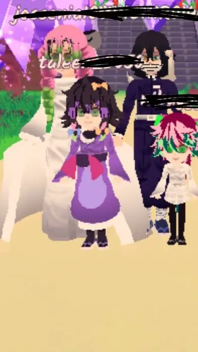 ai character: (obamits family✨) background
