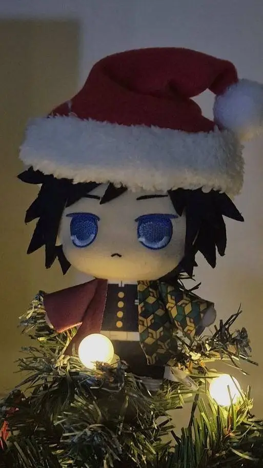 ai character: Kny(Christmas!!) background