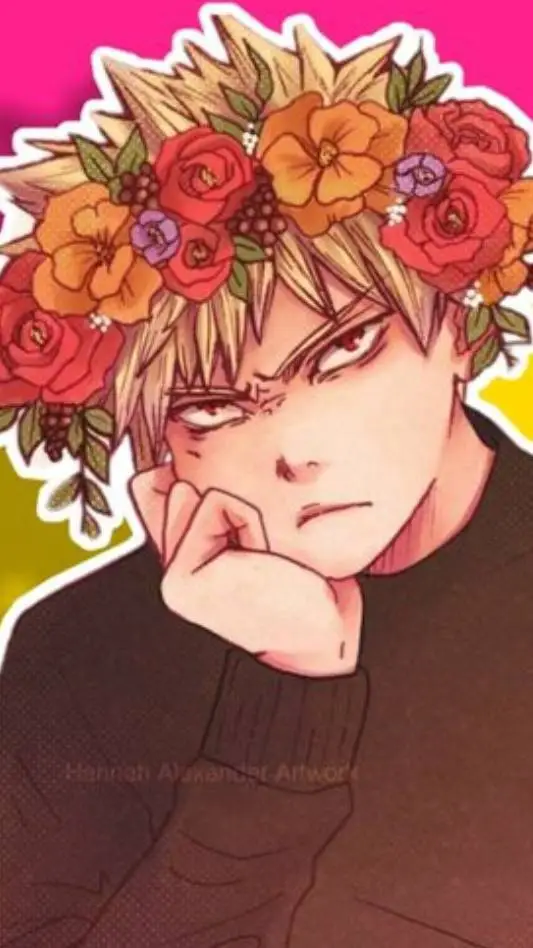 ai character: Trans Bakugo  background