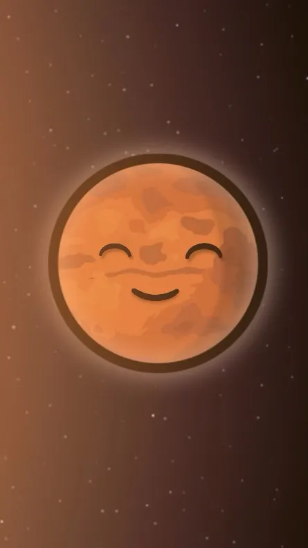 ai character: Mars (Solarballs) background